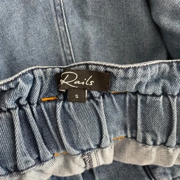Rails Belle Short In Blue - Picture 6 of 7